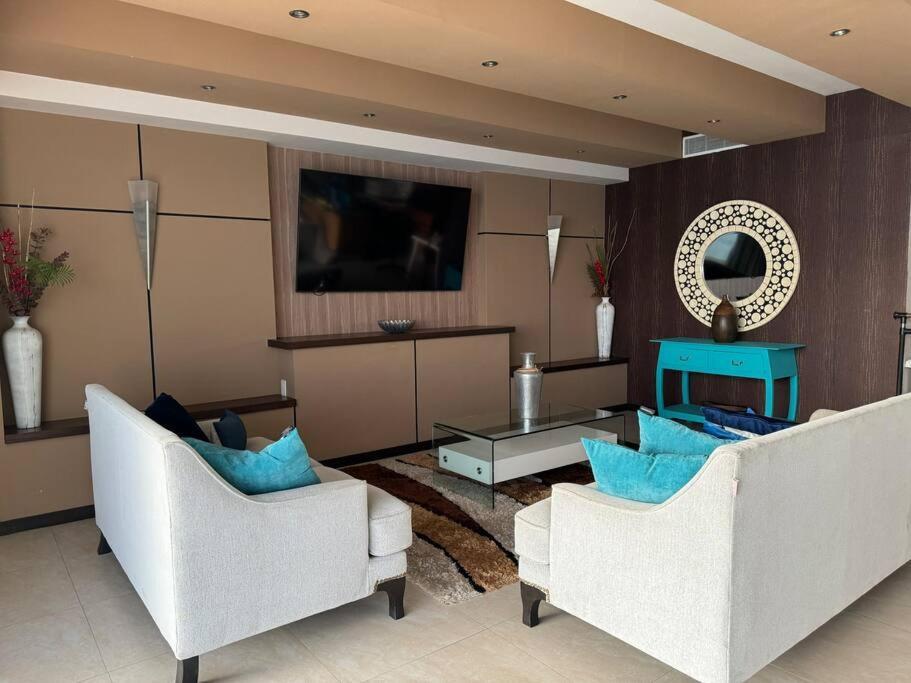 Departamento De Lujo Vista Al Mar Piso 15 Appartement Mazatlán Buitenkant foto